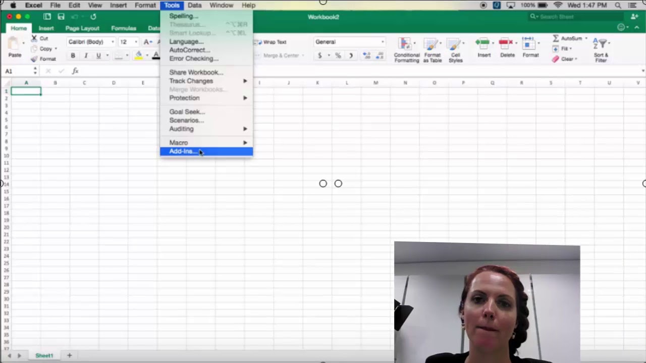 how to add analysis toolpak in excel mac